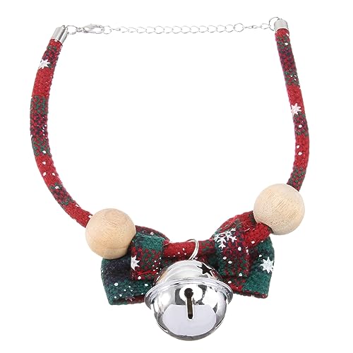 INOOMP 1stück Haustier Mit Schleife Bequemes Und Dekoratives Hundehalsband Für Kleine Und Mittelgroße Hunde Und Für Weihnachten Und Fotoshootings Mit Perlen Und Verstellbarem Design INOOMP 1stück Haustier Mit Schleife Bequemes Und Dekoratives Hundehalsband Für Kleine Und Mittelgroße Hunde Und Für Weihnachten Und Fotoshootings Mit Perlen Und Verstellbarem Design von INOOMP