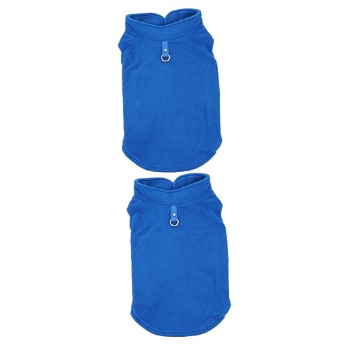 INOOMP 2 STK Haustierweste Wintermantel Für Hunde Winterkleidung Für Haustiere Hund Schnee Haustierzubehör Häschen-Hoodie Hunde Mantel Französische Weste Hündchen Vlies Hundekleidung von INOOMP