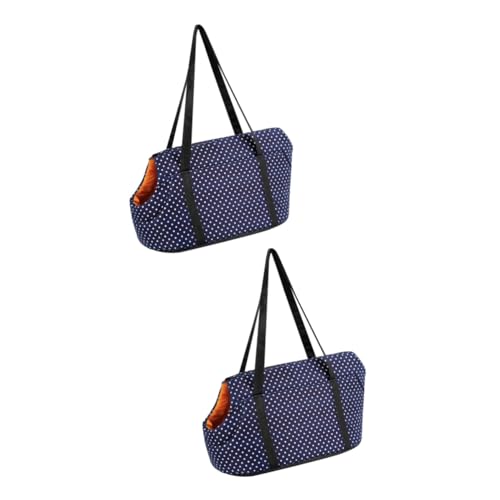 INOOMP 2 STK Rucksack für Haustiere Hundetragetasche Hund Tragetasche Haustier-Einkaufstasche aussetzen Welpe Haustiertasche Hunderucksack Gurt Hündchen Haustier Hund Hosenträger Reisen von INOOMP