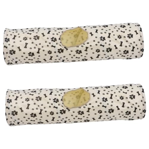 INOOMP 2 STK Tunnelspielzeug Für Katzen Haustiergeschenk Plüschtiere Katze Versteckt Hamstertunnel Katze Ausgestopfter Hase Aus Plüsch Abspielen Weiß Kurzer Plüsch Haustier Katze INOOMP 2 STK Tunnelspielzeug Für Katzen Haustiergeschenk Plüschtiere Katze Versteckt Hamstertunnel Katze Ausgestopfter Hase Aus Plüsch Abspielen Weiß Kurzer Plüsch Haustier Katze von INOOMP