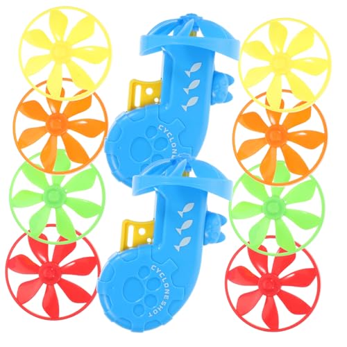 INOOMP 2 Sätze Bunte Fliegende Propeller Katzen Interaktiver Saucer Launcher für Katzen und Hunde Fördert Intelligenz Ausdauer Gehorsam und Gemeinsames Spiel INOOMP 2 Sätze Bunte Fliegende Propeller Katzen Interaktiver Saucer Launcher für Katzen und Hunde Fördert Intelligenz Ausdauer Gehorsam und Gemeinsames Spiel von INOOMP