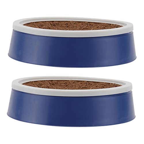 INOOMP 2sätze Tauben Nistmatte Aus Kokosfaser Wiederverwendbare Vogelunterlage Mit Schalen Für Komfortables Taubennest Für Brieftauben Und Andere Vögel von INOOMP
