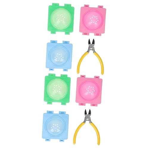 INOOMP 2 Sets Hamster Zubehör Rohr End Stopper Externe Rohr Stopper Kunststoff Robuste Outdoor Verwenden Bunte Auswahl von INOOMP