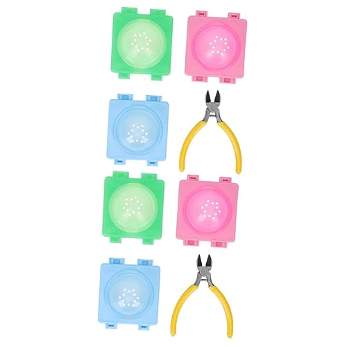 INOOMP 2 Sets Hamster Tunnel Stecker Käfig Tunnel Stopper Verbindungsplatten Externes Hamster Rohrende Chinchilla Zubehör Hamsterkäfig Zubehör Kunststoff Pipeline Zubehör von INOOMP