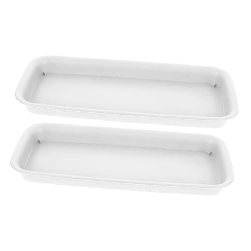 INOOMP 2 Stück Blumentopfbasis Topfwasserfänger Untersetzer für Pflanzen pflanzenuntersetzer Pflanzen untersetzer Wasserauffangschale für Pflanzen Pflanzgefäß-Untertasse Harz Weiß INOOMP 2 Stück Blumentopfbasis Topfwasserfänger Untersetzer für Pflanzen pflanzenuntersetzer Pflanzen untersetzer Wasserauffangschale für Pflanzen Pflanzgefäß-Untertasse Harz Weiß von INOOMP