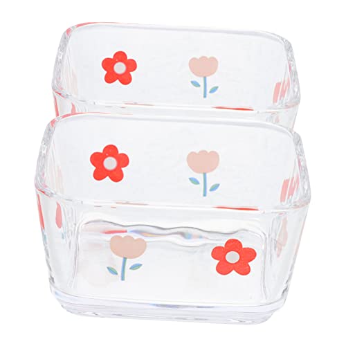 INOOMP Futter- und Wassernapf-Set für Rennmäuse und Chinchillas 2-teilig Glasnäpfe für Kleintiere Leicht Zu Reinigen und Nicht INOOMP Futter- und Wassernapf-Set für Rennmäuse und Chinchillas 2-teilig Glasnäpfe für Kleintiere Leicht Zu Reinigen und Nicht von INOOMP