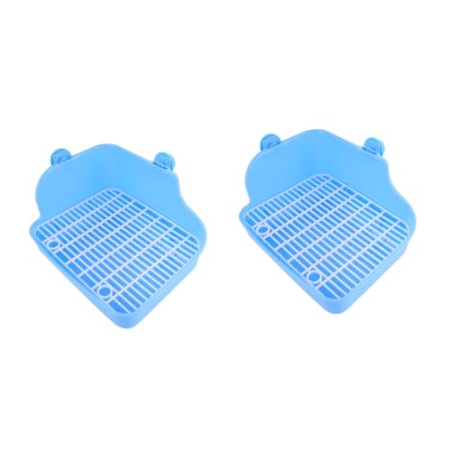 INOOMP 2 Stück Hamster Kaninchen Quadratische Toilettenschüssel Kaninchenkäfig Meerschweinchen Bettwäsche Kaninchenstreu Hundetoiletten Häschen Töpfchentablett Katzentoilettentrainer INOOMP 2 Stück Hamster Kaninchen Quadratische Toilettenschüssel Kaninchenkäfig Meerschweinchen Bettwäsche Kaninchenstreu Hundetoiletten Häschen Töpfchentablett Katzentoilettentrainer von INOOMP