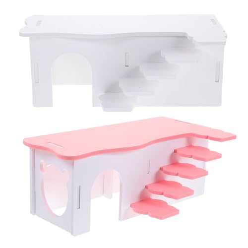 INOOMP 2 Stück Hamsterleiter Rennmausplattform Rattenbrücke Rampe Treppe Kunststoff Hamsterspielplatz Chinchilla Kletterspielzeug Kleintier Aktivitätsspielzeug Haustier Meerschweinchen INOOMP 2 Stück Hamsterleiter Rennmausplattform Rattenbrücke Rampe Treppe Kunststoff Hamsterspielplatz Chinchilla Kletterspielzeug Kleintier Aktivitätsspielzeug Haustier Meerschweinchen von INOOMP
