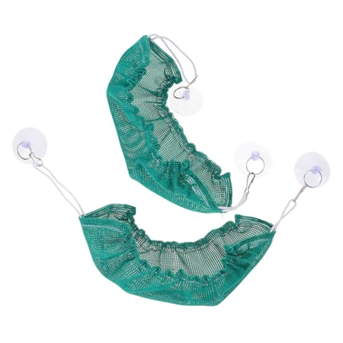 INOOMP 2 Stück Haustier Hängematte Klettern Bartagame Hängematte Schlangen-Eidechsen-Hängebett Zubehör für Eidechsenkäfige Reptilien-Hängematten- Segeltuch Green INOOMP 2 Stück Haustier Hängematte Klettern Bartagame Hängematte Schlangen-Eidechsen-Hängebett Zubehör für Eidechsenkäfige Reptilien-Hängematten- Segeltuch Green von INOOMP