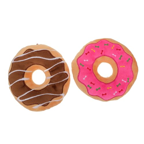 INOOMP Donut Hundespielzeug üsch Kauspielzeug Für Welpen Interaktives Zur Zahnpflege Pink Und Für Hunde Und Kleine Haustiere Ideal Für Das Kauen Und INOOMP Donut Hundespielzeug üsch Kauspielzeug Für Welpen Interaktives Zur Zahnpflege Pink Und Für Hunde Und Kleine Haustiere Ideal Für Das Kauen Und von INOOMP