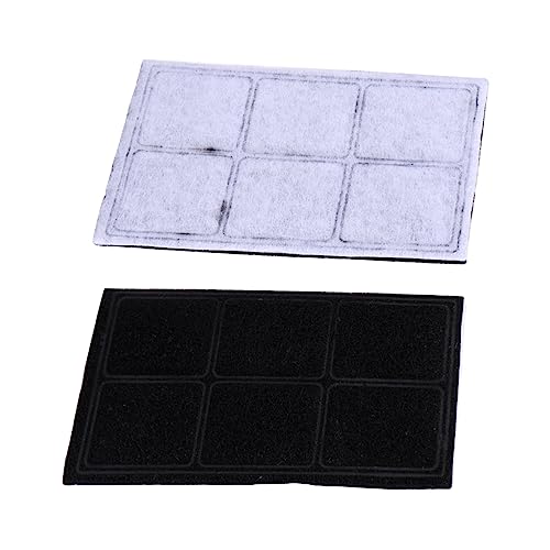INOOMP 2 Stück Haustier Wasserspender Filterelement Katzen Wasserbrunnen Filter Hunde Wasserbrunnen Filter Filter Für Automatischen Wasserspender Haustier Brunnen Filter Ersatz von INOOMP