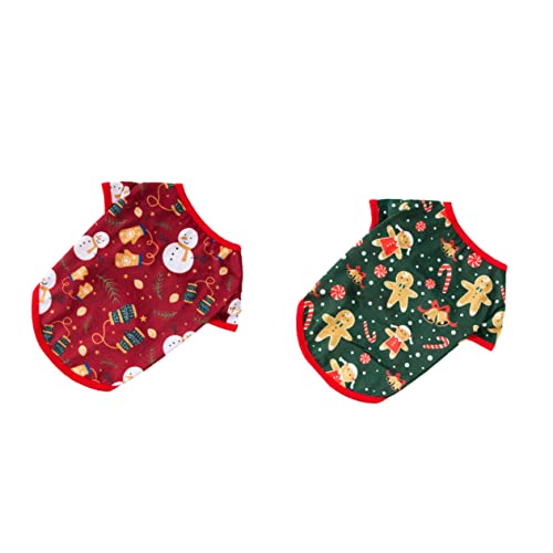 INOOMP 2 Stück Haustier Weihnachtskleidung Hundekleidung Dekoratives Haustierkostüm Hundefotografie Requisite Weihnachts Haustierkostüm Haustierbekleidung Lustiges Haustierkostüm INOOMP 2 Stück Haustier Weihnachtskleidung Hundekleidung Dekoratives Haustierkostüm Hundefotografie Requisite Weihnachts Haustierkostüm Haustierbekleidung Lustiges Haustierkostüm von INOOMP