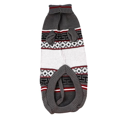 INOOMP 2stücke Weihnachtliches Hundesweatshirt Für Haustiere Warmer Pullover Mit Ahornblatt-Design Für Festliche Anlässe Oder Alltag von INOOMP