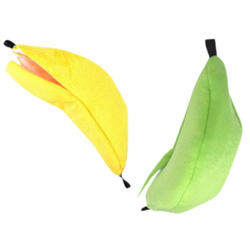 INOOMP 2stücke Hamster Hängematte Bequemer Winterbett Für Kleine Haustiere Baumwoll-hängematte Bananenform Für Hamster Meerschweinchen Und Andere Kleintiere Installieren Und von INOOMP