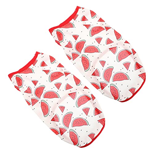 INOOMP 2stücke Haustier Kleidung Polyester Hund Shirt Hawaii Party Kostüm Für Alltag Urlaub Geburtstage Partys Fotografieren Atmungsaktiv Bequem von INOOMP