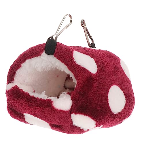INOOMP 2stücke Winter Fleece Hängematte Für Kleintiere Wärmendes Baumwoll-Haus Für Hamster Meerschweinchen Chinchilla Mehr Mit Großen Punkten Praktisch Stilvoll Für Kühle Tage INOOMP 2stücke Winter Fleece Hängematte Für Kleintiere Wärmendes Baumwoll-Haus Für Hamster Meerschweinchen Chinchilla Mehr Mit Großen Punkten Praktisch Stilvoll Für Kühle Tage von INOOMP