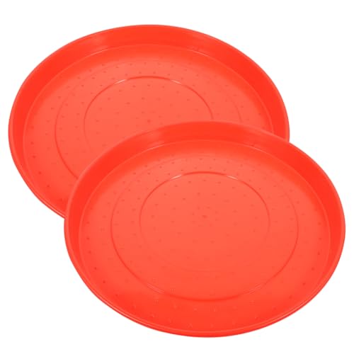 INOOMP 2 Stück Teiliges Rundes Futtertablett Geflügel Futterbehälter Stabile Halterung rutschfest Leicht zu Reinigen für Küken und Geflügel Futterspender Zubehör INOOMP 2 Stück Teiliges Rundes Futtertablett Geflügel Futterbehälter Stabile Halterung rutschfest Leicht zu Reinigen für Küken und Geflügel Futterspender Zubehör von INOOMP