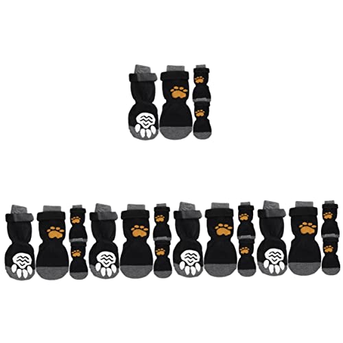 INOOMP 5sets Socken Für Hunde Waschbar Baumwolle Für Hunde Nicht-Design 4 Stücke * 5 von INOOMP