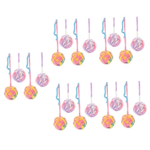 INOOMP 20 STK Wollknäuel Katze Kratzbälle Kätzchen Liefert Katzenkratzer Katzenspielzeugbälle Spielzeug Für Haustiere Katzenspielzeug Für Drinnen Kratzen Den Ball Schnappen Garn Dribbeln INOOMP 20 STK Wollknäuel Katze Kratzbälle Kätzchen Liefert Katzenkratzer Katzenspielzeugbälle Spielzeug Für Haustiere Katzenspielzeug Für Drinnen Kratzen Den Ball Schnappen Garn Dribbeln von INOOMP