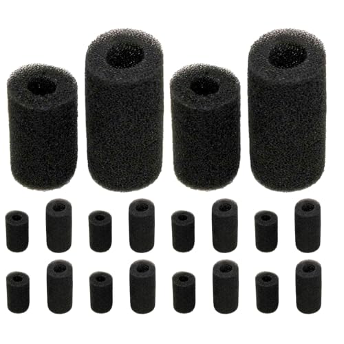 INOOMP 20 Stück Vorfilterschwamm: Aquarium-Einlass, hochporöse Baumwollrolle, Ersatz-Filterschwammabdeckung für Aquarium-Zubehör, Filterzubehör INOOMP 20 Stück Vorfilterschwamm: Aquarium-Einlass, hochporöse Baumwollrolle, Ersatz-Filterschwammabdeckung für Aquarium-Zubehör, Filterzubehör von INOOMP