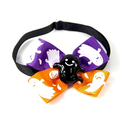INOOMP Halloween-Halsband für Hunde 20 Stück Haustier-Fliege Hundehalsband mit Schleife Haustier-Dekoration Einzigartiges Design für Haustier-Party von INOOMP