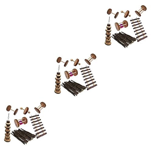 INOOMP 21 STK Kauspielzeug Für Haustiere Kaninchenspielzeug Katzenspielzeug-snackspender Papageienspielzeug Holzspielzeug Panda-Tuch Für Hund Spielzeuge Kaninchen Liefert Hamster Hölzern INOOMP 21 STK Kauspielzeug Für Haustiere Kaninchenspielzeug Katzenspielzeug-snackspender Papageienspielzeug Holzspielzeug Panda-Tuch Für Hund Spielzeuge Kaninchen Liefert Hamster Hölzern von INOOMP