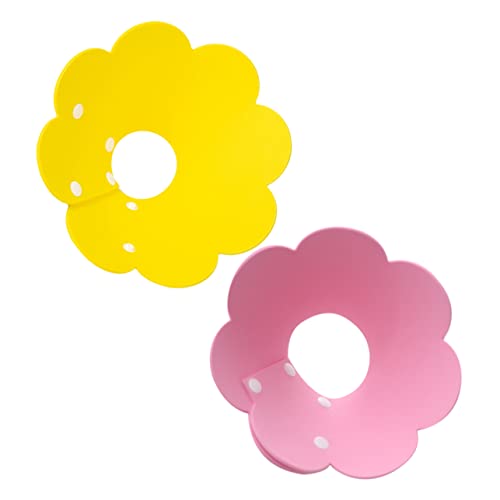 INOOMP 2stücke Elisabethanisches Halsband Anti-leck-Halsband Für Haustiere Gelb Rosa Leichte Und Weiche Schutzhalsbänder Waschbar Und Kratzfest Haustierbedarf Für Operationen Und INOOMP 2stücke Elisabethanisches Halsband Anti-leck-Halsband Für Haustiere Gelb Rosa Leichte Und Weiche Schutzhalsbänder Waschbar Und Kratzfest Haustierbedarf Für Operationen Und von INOOMP
