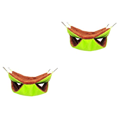 INOOMP 2St Eichhörnchen-Schlafhängematte Spielzeughängematte für Kuscheltiere ausgestopfter Hamster kleines Haustier Hamsterbett Hamster warm Zuckergleiternest Hängematte für Haustiere INOOMP 2St Eichhörnchen-Schlafhängematte Spielzeughängematte für Kuscheltiere ausgestopfter Hamster kleines Haustier Hamsterbett Hamster warm Zuckergleiternest Hängematte für Haustiere von INOOMP