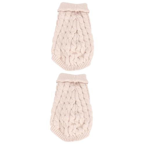 INOOMP 2St Haustier-Partykostü Haustier Warmer Pullover Hals Pullover Hundemäntel für den Winter Welpe pet Supplies haustierbedarf Kleider Kleidung Party-Hundetuch Hundepullover der Hund von INOOMP