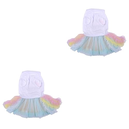 INOOMP 2St Haustiere Hundekleid ädchen-Outfits Outfit für ädchen Sommerröcke Pyjamas para hundekleidung hundebekleidung Rock Kleider Kleidung für Haustiere Haustier Hund Cupcake-Kleid INOOMP 2St Haustiere Hundekleid ädchen-Outfits Outfit für ädchen Sommerröcke Pyjamas para hundekleidung hundebekleidung Rock Kleider Kleidung für Haustiere Haustier Hund Cupcake-Kleid von INOOMP