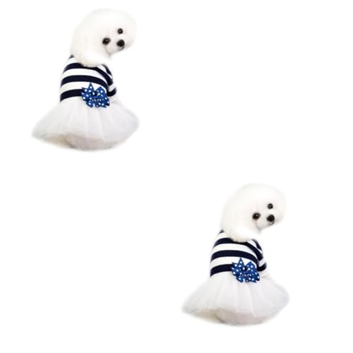 INOOMP 2stücke Dunkelblaues Hundekleid Mit Schleife Tüllrock Für Kleine Hunde Als Kostüm Für Besondere Anlässe s Leicht Und Komfortabel Für Und Fotos INOOMP 2stücke Dunkelblaues Hundekleid Mit Schleife Tüllrock Für Kleine Hunde Als Kostüm Für Besondere Anlässe s Leicht Und Komfortabel Für Und Fotos von INOOMP