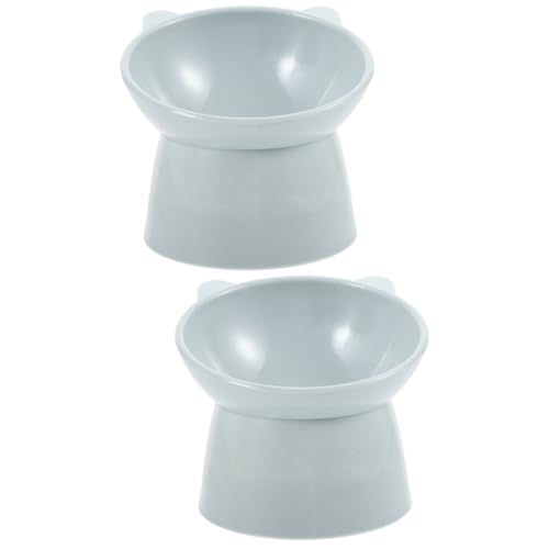 INOOMP 2-teiliges Einzigartiges Design Erhöhter Katzennapf Katzenfutter- Und Wassernapf-Set Ergonomischer Erhöhter Napf Für Die Fütterung Von Haustieren INOOMP 2-teiliges Einzigartiges Design Erhöhter Katzennapf Katzenfutter- Und Wassernapf-Set Ergonomischer Erhöhter Napf Für Die Fütterung Von Haustieren von INOOMP