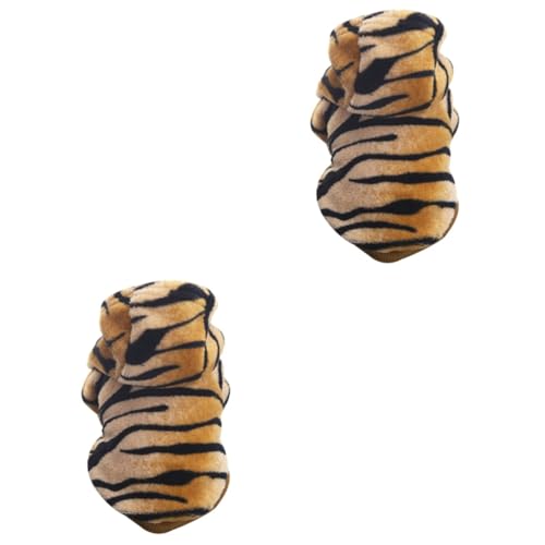 INOOMP 2St Hund Tuch Tier kostü tierkostü hundemäntelchen Hund Tiger Kostü Flanell-Hundekleidung Kleider Winterkleidung für Haustiere Haustierkleidung Herbst und Winter Jacke mit Hut INOOMP 2St Hund Tuch Tier kostü tierkostü hundemäntelchen Hund Tiger Kostü Flanell-Hundekleidung Kleider Winterkleidung für Haustiere Haustierkleidung Herbst und Winter Jacke mit Hut von INOOMP