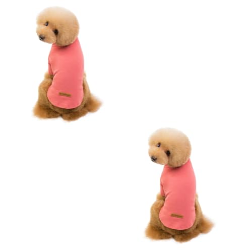 INOOMP 2St Hundekleidung kleine Hunde-Outfits Kleidung für kleine Hunde Nachthemd joggingleine Schlafanzug für Männer Kinderpyjamas Haustier-Baumwollhemd Haustierkleidung -Hund Shirt von INOOMP