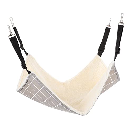 INOOMP 2stücke Pet Cat Winter Hammock Waschbare Katzenhängematte Für Warme Schlafplätze Geeignet Für Kleine Haustiere Wie Hamster Kaninchen Und Mehr Für Innenbereich Im Herbst Und INOOMP 2stücke Pet Cat Winter Hammock Waschbare Katzenhängematte Für Warme Schlafplätze Geeignet Für Kleine Haustiere Wie Hamster Kaninchen Und Mehr Für Innenbereich Im Herbst Und von INOOMP