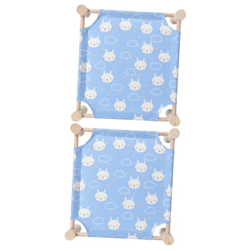 INOOMP 2St Katze Hängematte hundebett Katzenbett Dog Bed Kaninchenzubehör für Kaninchen im Innenbereich erhöht Katzenversorgung Katzenzubehör drinnen Hochbett Welpenbett Haustierbett Holz INOOMP 2St Katze Hängematte hundebett Katzenbett Dog Bed Kaninchenzubehör für Kaninchen im Innenbereich erhöht Katzenversorgung Katzenzubehör drinnen Hochbett Welpenbett Haustierbett Holz von INOOMP