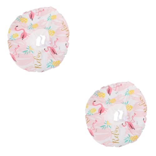 INOOMP 2stücke Katzenhalsband Mit Kreativem Flamingo-Design Verstellbarem Schutzkragen Und Schützend Für Genesung Geeignet Für Mittelgroße Katzen von INOOMP