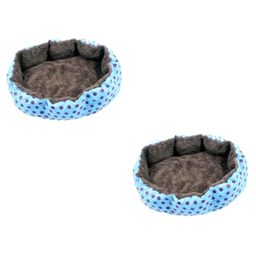 INOOMP 2stücke Hundebett Für Hunde Und Katzen Abnehmbar Und Waschbar Weiche Baumwollfüllung Octagonal s Blau Für Gemütliche Schlafplätze INOOMP 2stücke Hundebett Für Hunde Und Katzen Abnehmbar Und Waschbar Weiche Baumwollfüllung Octagonal s Blau Für Gemütliche Schlafplätze von INOOMP