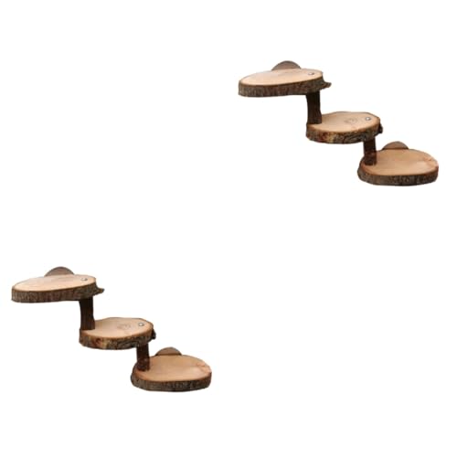 INOOMP 2stücke Mini Holzleiter Für Kleintiere Spaßige Kletterhilfe Für Hamster Chinchillas Und Meerschweinchen Stufiges Spielzeug Für Aktives Spielen Und Kauen Sicheres Und INOOMP 2stücke Mini Holzleiter Für Kleintiere Spaßige Kletterhilfe Für Hamster Chinchillas Und Meerschweinchen Stufiges Spielzeug Für Aktives Spielen Und Kauen Sicheres Und von INOOMP