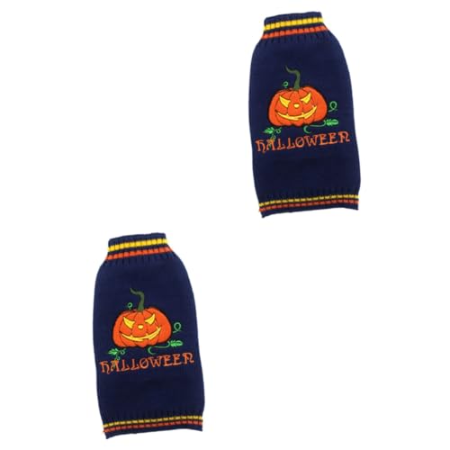 INOOMP 2St Strickpullover Warmes Kostü für Hund Welpen Pullover Halloween-Hundekostü Welpen-Outfits Halloween-Haustierkostü Halloween Costume Halloween kostüme Winterkleidung für Hunde INOOMP 2St Strickpullover Warmes Kostü für Hund Welpen Pullover Halloween-Hundekostü Welpen-Outfits Halloween-Haustierkostü Halloween Costume Halloween kostüme Winterkleidung für Hunde von INOOMP
