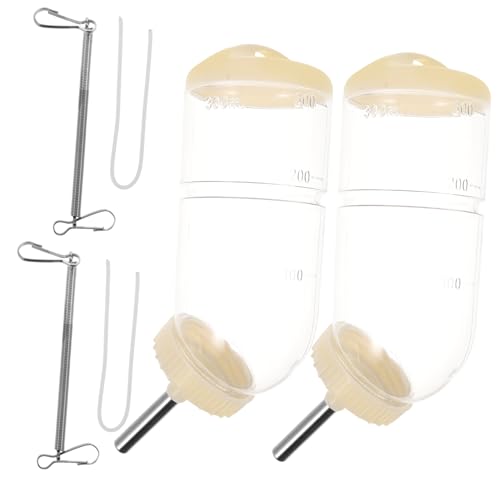 INOOMP 2stücke Automatischer Futter Und Wasserspender Für Kleintiere Edelstahl Und Kunststoffdesign Hängbar Für Hamster Kaninchen Und Meerschweinchen Auslaufsicher Einfach Zu Reinigen INOOMP 2stücke Automatischer Futter Und Wasserspender Für Kleintiere Edelstahl Und Kunststoffdesign Hängbar Für Hamster Kaninchen Und Meerschweinchen Auslaufsicher Einfach Zu Reinigen von INOOMP