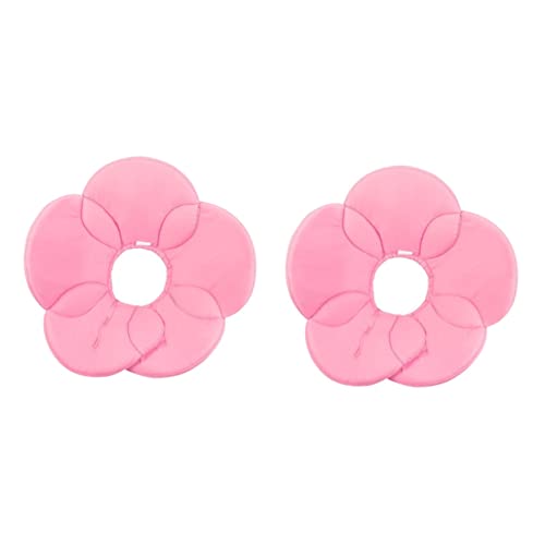 INOOMP 2St elisabethanisches Haustierhalsband Hund Elisabeth Halsband Chirurgie-Katzenkegel Elisabethanisches Halsband für Hunde Haustier-Halskette Kosmetik Rosa INOOMP 2St elisabethanisches Haustierhalsband Hund Elisabeth Halsband Chirurgie-Katzenkegel Elisabethanisches Halsband für Hunde Haustier-Halskette Kosmetik Rosa von INOOMP