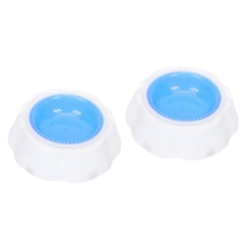 INOOMP 2St sommerlicher Trinknapf für Haustiere kühlschüssel pet Water Bowl Futternapf für Haustiere langsamer Wasserfresser Hundenäpfe Wassernapf für Katzen Sommer hundewassernapf Cool von INOOMP