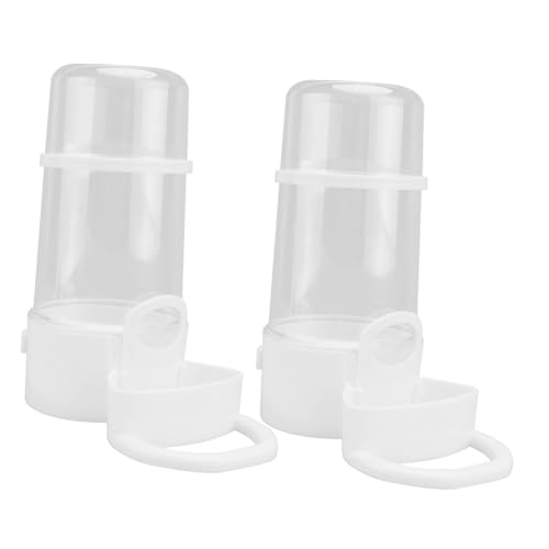INOOMP 2Stücke Automatische Fütterungsschale für Vögel Futter und Wasserspender Käfigzubehör für Papageien Tauben Hühner und Andere Haustiere Langlebig Bedienen von INOOMP