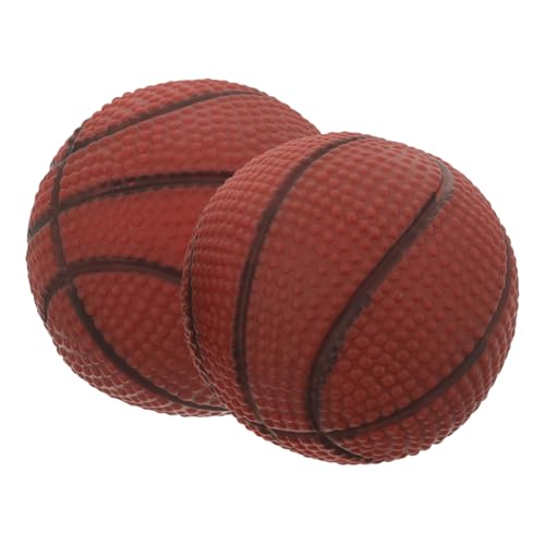 INOOMP 2Stücke Quietschende Hundebasketbälle Interaktive Kauspielzeuge aus Sicherem für Kleine und Große und Pflegeleicht für Training INOOMP 2Stücke Quietschende Hundebasketbälle Interaktive Kauspielzeuge aus Sicherem für Kleine und Große und Pflegeleicht für Training von INOOMP
