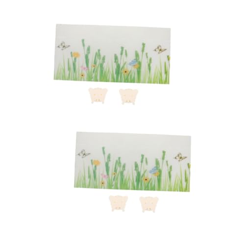 INOOMP 2sätze Katzenstreu Box Spritzschutz Flexibles Pee Shield Für Offene Katzentoiletten Einfach Zu Reinigen rutschfest Mit Butterfly Clips Schützt Vor Urinspritzern von INOOMP