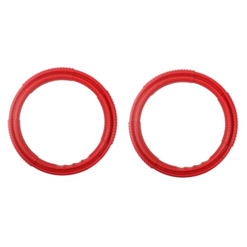INOOMP 2st Backenfrisbee Kleines Hundespielzeug Welpenspielzeug Beißspielzeug Trainingsring Für Hunde Spielzeug Für Welpen Hundespielzeug Unverwüstlich Gummi Rot Border Collie Spannring INOOMP 2st Backenfrisbee Kleines Hundespielzeug Welpenspielzeug Beißspielzeug Trainingsring Für Hunde Spielzeug Für Welpen Hundespielzeug Unverwüstlich Gummi Rot Border Collie Spannring von INOOMP