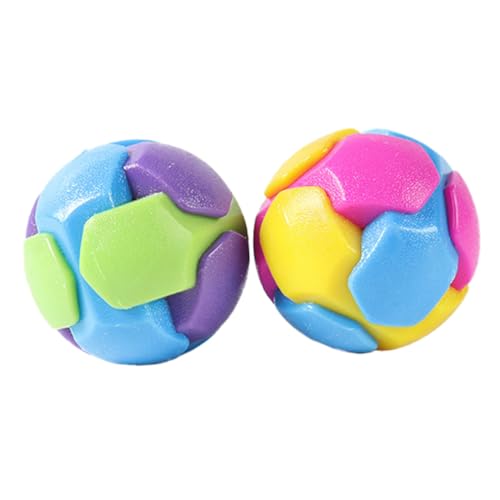 INOOMP 2st Backenzaun-Ball Für Haustiere Elastische Spielzeuge Gummi Federnd Kleines Hundespielzeug Interaktives Hundespielzeug Beißspielzeug Psm Spielzeugball Weichkleber Backenzahn von INOOMP
