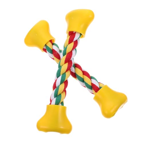 INOOMP Hundespielzeug Aus Seil 2er-Pack Kauspielzeug für Backenzähne für Haustiere Spielzeug Aus Seil für Katzen und Hunde INOOMP Hundespielzeug Aus Seil 2er-Pack Kauspielzeug für Backenzähne für Haustiere Spielzeug Aus Seil für Katzen und Hunde von INOOMP