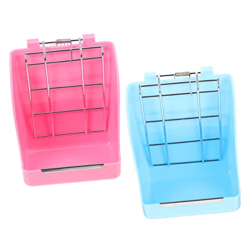 INOOMP 2st Haustier Fütterung Stroh Futterspender Spielzeughamster Futterbehälter Spielzeughase Futterautomat Für Hamster Hamsterzubehör Häschen-Feeder Kaninchen Verzinkte Legierung INOOMP 2st Haustier Fütterung Stroh Futterspender Spielzeughamster Futterbehälter Spielzeughase Futterautomat Für Hamster Hamsterzubehör Häschen-Feeder Kaninchen Verzinkte Legierung von INOOMP